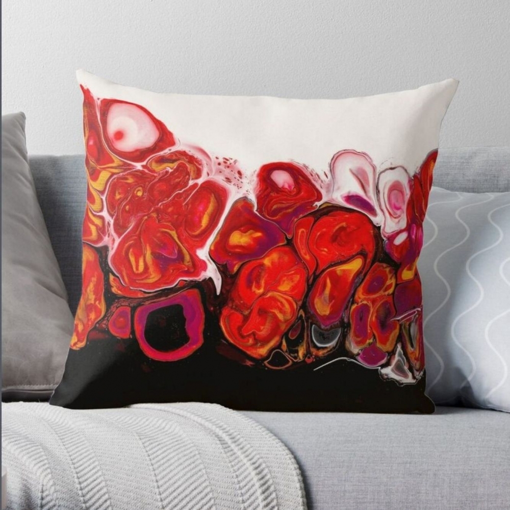 Bild 1 von Dekokissen "Roter Karneol"  / (Bezug/Innenkissen) Bezug + Innenkissen / (Größe) 50 x 50 cm