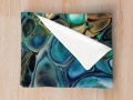 Bild 3 von Fleecedecke "Blaues Tigerauge"