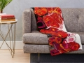 Bild 2 von Fleecedecke "Roter Karneol"
