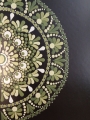 Bild 4 von Notizbuch A5 „Kollektion Laubfrosch“ – Handgemaltes Punkte-Mandala mit fühlbarem 3D-Effekt