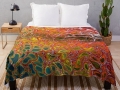 Fleecedecke "Lava im Fluss"