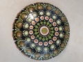 Bild 2 von Mandala-Stein „Kollektion Ackerhummel“ – Handgemaltes Dot Painting Unikat (Ø 7,5 cm)