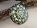 Bild 2 von Mandala-Stein „Kollektion Laubfrosch“ – Handgemaltes Dot Painting Unikat (Ø 7,5 cm)